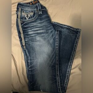 Rock Revival Blue Bootcut Jeans